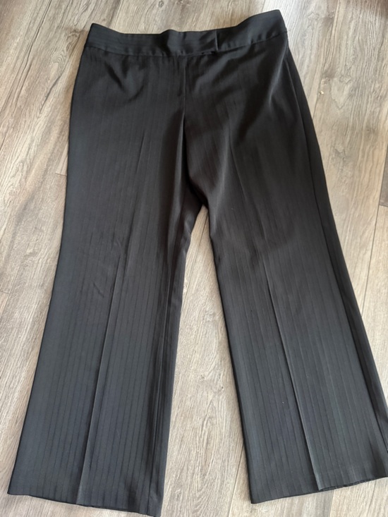 jbxr Pants - JBXR Plus Size 20W Black Pinstripe Dress Pants Wrinkle-Free Career Slacks 40x31